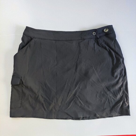 Columbia PFG omni-freeze black skort / skirt women's size 6 - Picture 1 of 13